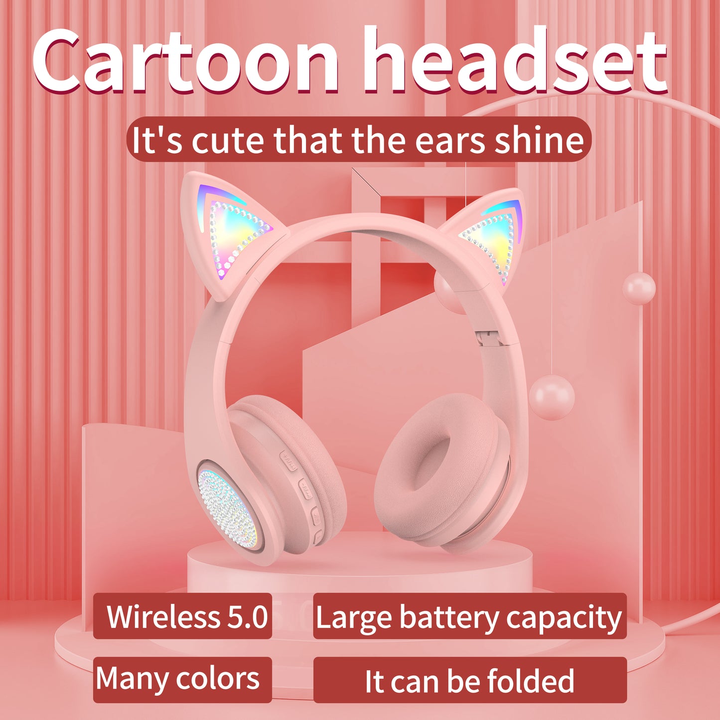 Stylish Wireless 5.0 Headphones