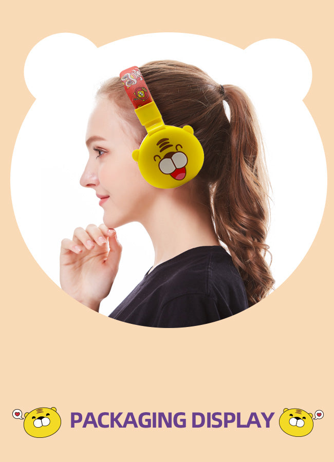 Bluetooth Headphones with Little Tiger Design: A Perfect Blend of Functionality and Fun 🎧🐯