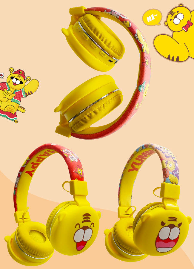 Bluetooth Headphones with Little Tiger Design: A Perfect Blend of Functionality and Fun 🎧🐯