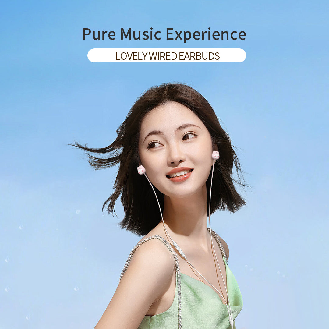Adorable Alert! Super - cute Co - branded Wired Earphones Await Your Choice 🎧💕