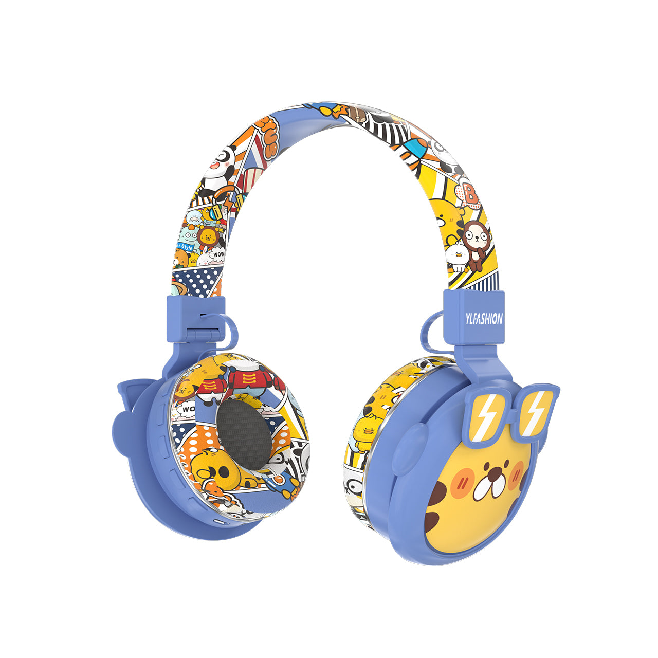 Cartoon Bluetooth Headphone With TF Card For Girls /Boys/Children YLFS-98BT