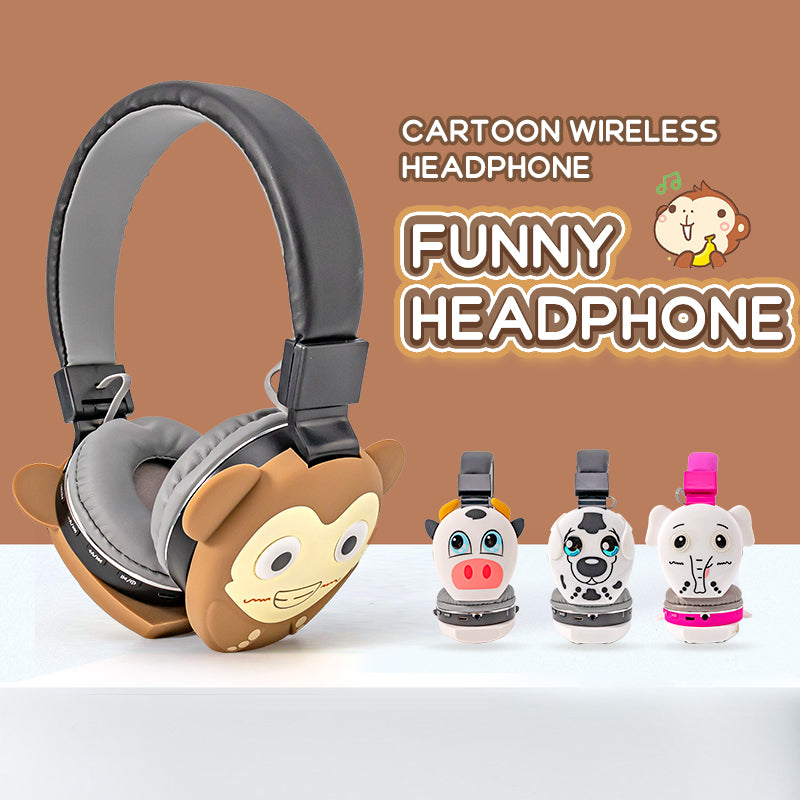 Cartoon Wireless Headphones - A Blend of Fun and Functionality 🎧