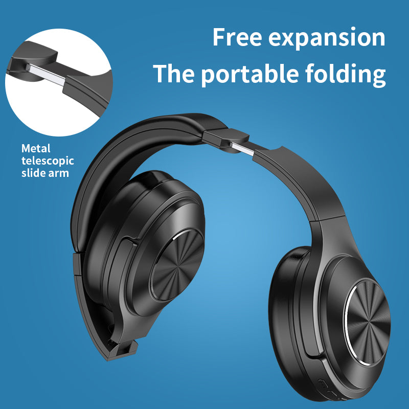 ANC Active Noise - Canceling Over - Ear Headphones 🎧