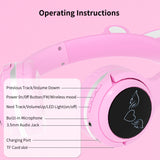 Pikacute Bluetooth headphone for boy /girl/ gift YLFS-28BT
