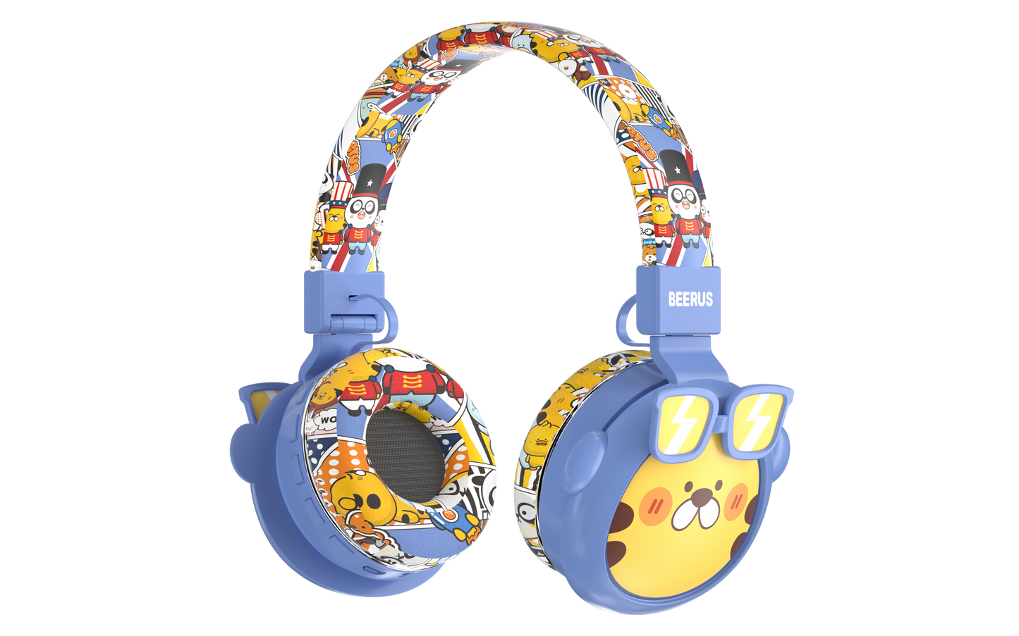 Cartoon Bluetooth Headphone With TF Card For Girls /Boys/Children YLFS-98BT
