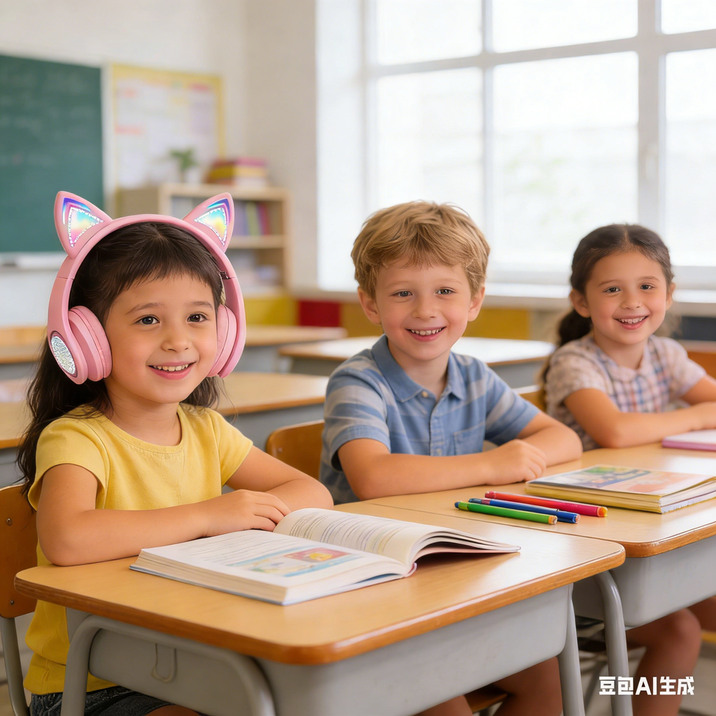 Cat Bluetooth Wireless Headphones With Led YLFS-U2B MOQ1K