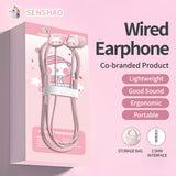 Adorable Alert! Super - cute Co - branded Wired Earphones Await Your Choice 🎧💕