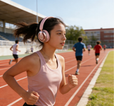 YL-086 Wireless Bluetooth Headphones Over Ear with ENC Mic, HiFi Stereo Deep Bass, Noise Canceling Headphones Lightweight, BT 5.4, for Travel/Office/Home MOQ3K