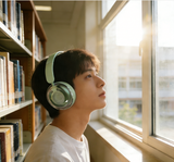 YL-086 Wireless Bluetooth Headphones Over Ear with ENC Mic, HiFi Stereo Deep Bass, Noise Canceling Headphones Lightweight, BT 5.4, for Travel/Office/Home MOQ3K