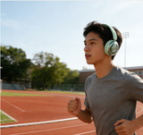 YL-086 Wireless Bluetooth Headphones Over Ear with ENC Mic, HiFi Stereo Deep Bass, Noise Canceling Headphones Lightweight, BT 5.4, for Travel/Office/Home MOQ3K