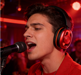 YL-084 Wireless Bluetooth Headphones Over Ear with ENC Mic, HiFi Stereo Deep Bass, Noise Canceling Headphones Lightweight, BT 5.4, for Travel/Office/Home MOQ3K