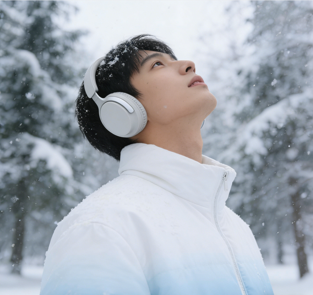 ANC-805 Active Noise Cancelling Headphones, Upgraded Wireless Bluetooth Headphones Over Ear with ENC Mic, HiFi Stereo Deep Bass, Noise Canceling Headphones Lightweight, BT 5.4, for Travel/Office/Home MOQ3K