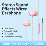 Adorable Alert! Super - cute Co - branded Wired Earphones Await Your Choice 🎧💕