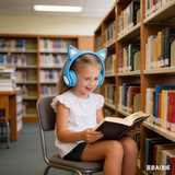 Cat Bluetooth Wireless Headphones With Led YLFS-U2B MOQ1K