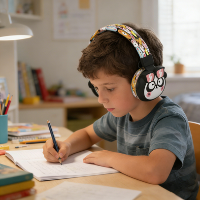 Cartoon Bluetooth Headphone With TF Card For Girls /Boys/Children YLFS-98BT