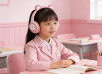 Bluetooth Cartoon Headphones  For Girls/Boys/Children/ YL-P18