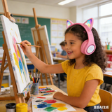 Cat Bluetooth Wireless Headphones With Led YLFS-U2B MOQ1K