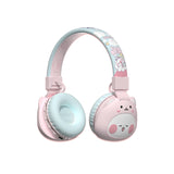 YLFS-99BT Cute  Bluetooth Headphone Cartoon Design for Girl /Boy/Children With Tf Card
