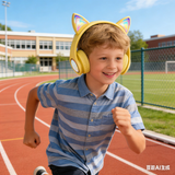 Cat Bluetooth Wireless Headphones With Led YLFS-U2B MOQ1K