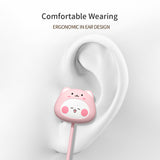 Adorable Alert! Super - cute Co - branded Wired Earphones Await Your Choice 🎧💕