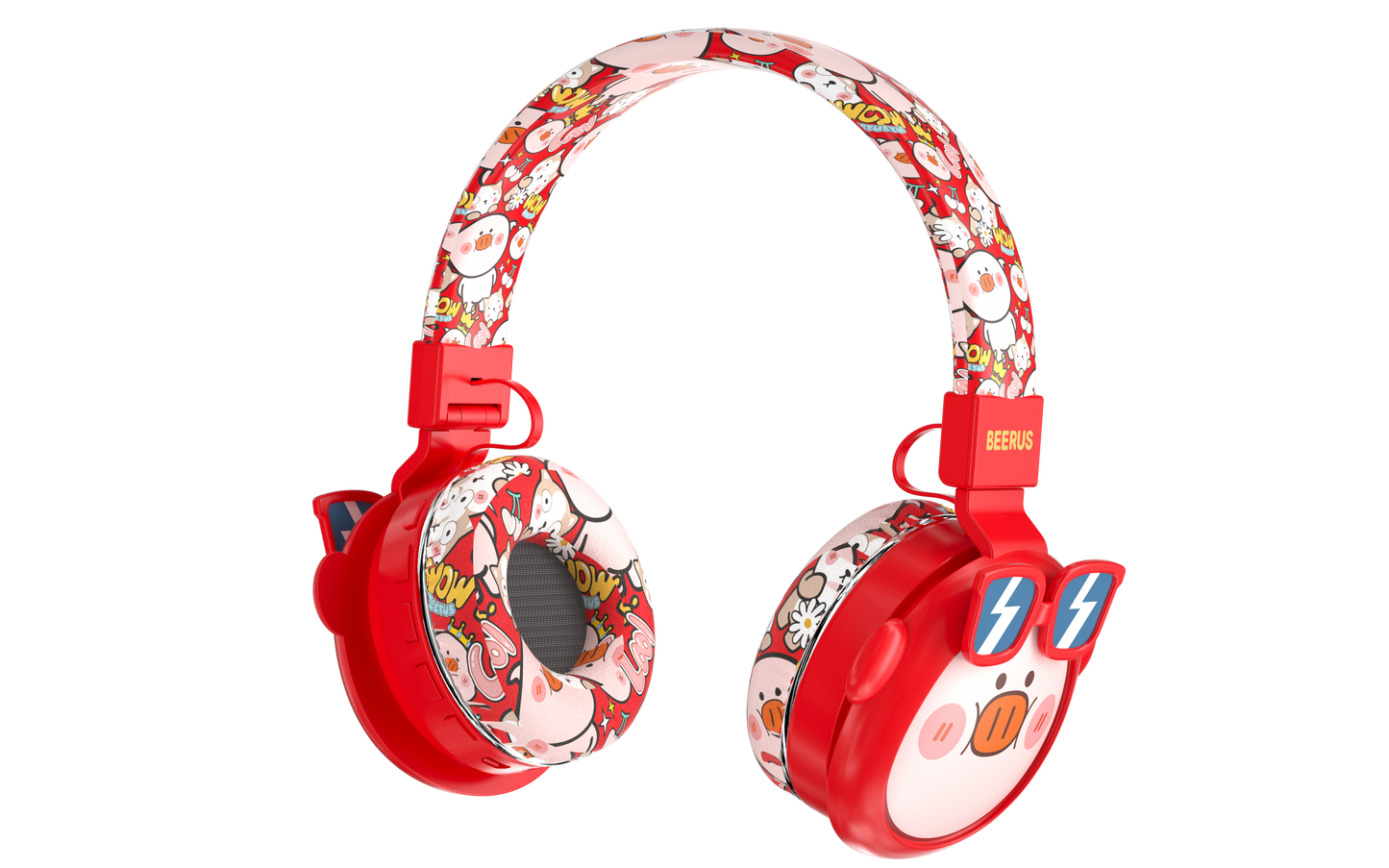 Cartoon Bluetooth Headphone With TF Card For Girls /Boys/Children YLFS-98BT