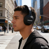 ANC-812 Active Noise Cancelling Headphones, Upgraded Wireless Bluetooth Headphones Over Ear with ENC Mic, HiFi Stereo Deep Bass, Noise Canceling Headphones Lightweight, BT 5.4, for Travel/Office/Home MOQ1K