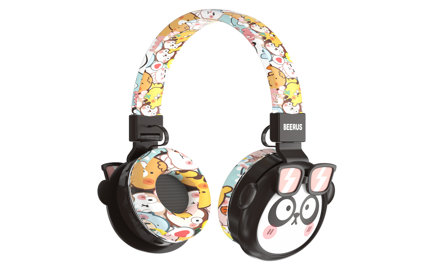 Cartoon Bluetooth Headphone With TF Card For Girls /Boys/Children YLFS-98BT