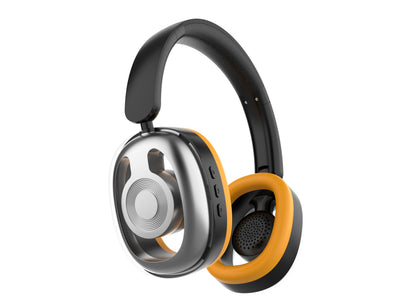 YL-084 Wireless Bluetooth Headphones Over Ear with ENC Mic, HiFi Stereo Deep Bass, Noise Canceling Headphones Lightweight, BT 5.4, for Travel/Office/Home MOQ3K