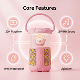 Bluetooth Speaker -Led Lights Cartoon Speaker For Party YL-SP08